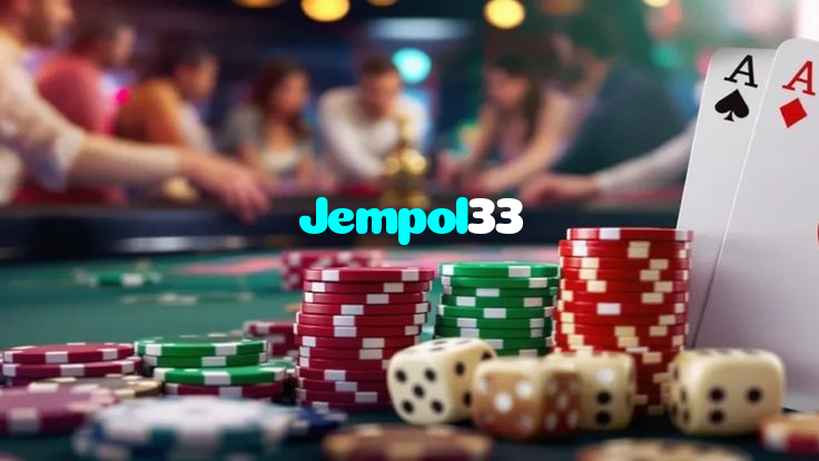 Jempol33 casino presented on mobile device in Pakistan with slots and live games